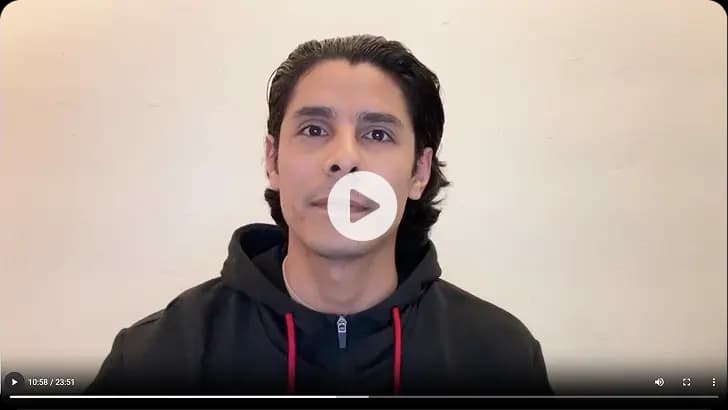 Carátula del testimonio de Rafa